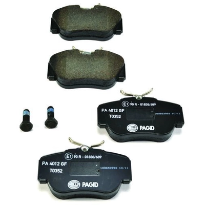 Front Disc Pads by HELLA PAGID - 355006181 pa6