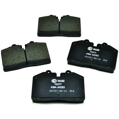 Front Disc Pads by HELLA PAGID - 355006351 pa11