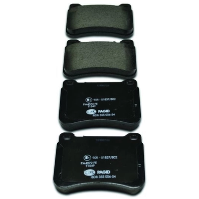 Front Disc Pads by HELLA PAGID - 355006541 pa8