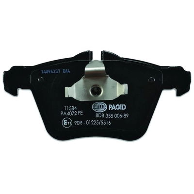 Front Disc Pads by HELLA PAGID - 355006891 pa8