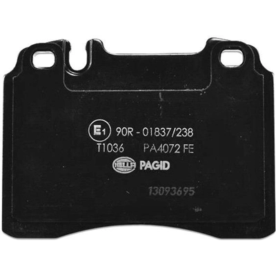 Front Disc Pads by HELLA PAGID - 355007471 pa17