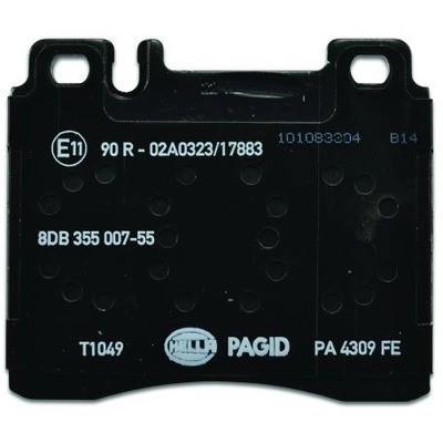 Front Disc Pads by HELLA PAGID - 355007551 pa9