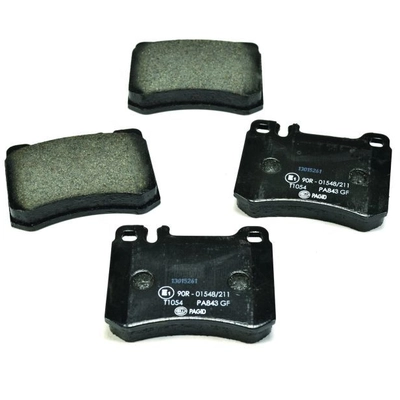 Front Disc Pads by HELLA PAGID - 355007611 pa7