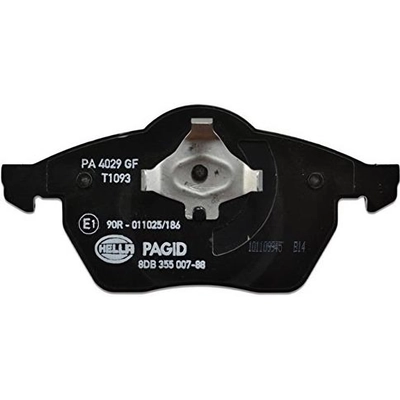 Front Disc Pads by HELLA PAGID - 355007881 pa13