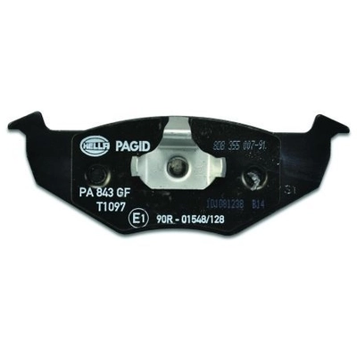 Front Disc Pads by HELLA PAGID - 355007911 pa7