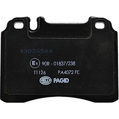 Front Disc Pads by HELLA PAGID - 355008181 pa15