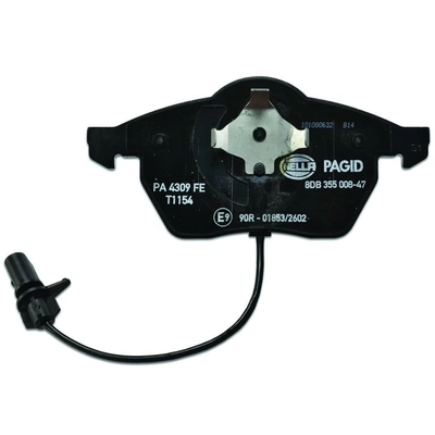 Front Disc Pads by HELLA PAGID - 355008471 pa11