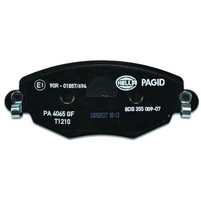 Front Disc Pads by HELLA PAGID - 355009071 pa8