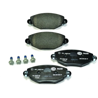 Front Disc Pads by HELLA PAGID - 355009071 pa9