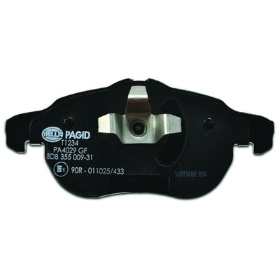 Front Disc Pads by HELLA PAGID - 355009311 pa10