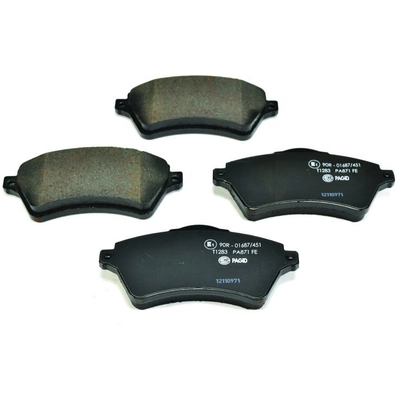 Front Disc Pads by HELLA PAGID - 355009761 pa6