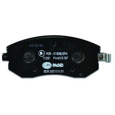 Front Disc Pads by HELLA PAGID - 355010211 pa9