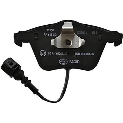Front Disc Pads by HELLA PAGID - 355010351 pa15