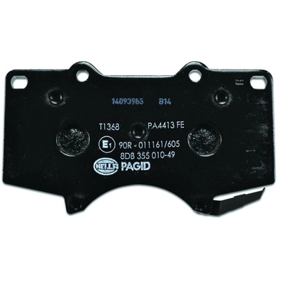 Front Disc Pads by HELLA PAGID - 355010491 pa10