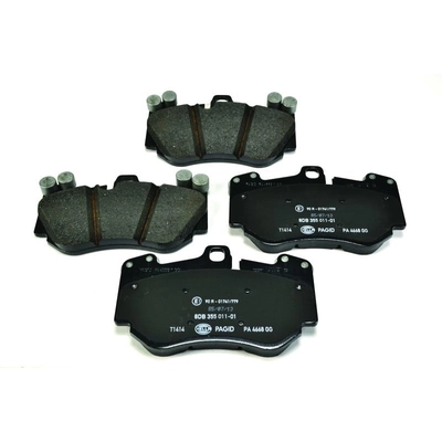 Front Disc Pads by HELLA PAGID - 355011011 pa7
