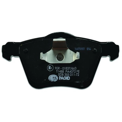 Front Disc Pads by HELLA PAGID - 355011721 pa8