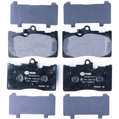 HELLA PAGID - 355012121 - Disc Brake Pad Set pa4