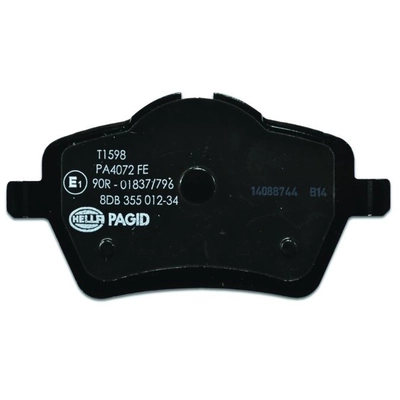 Front Disc Pads by HELLA PAGID - 355012341 pa9