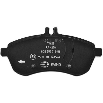 HELLA PAGID - 355012581 - Front Disc Pads pa19