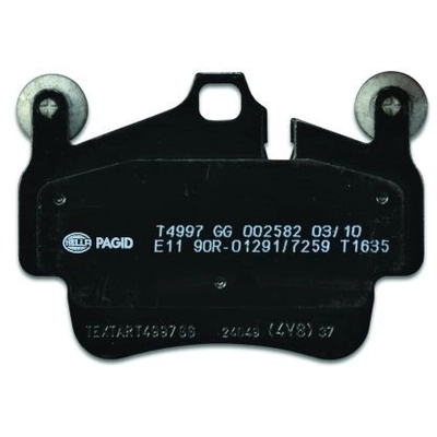 Front Disc Pads by HELLA PAGID - 355012721 pa9