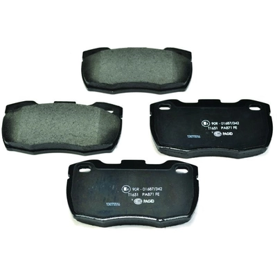 Front Disc Pads by HELLA PAGID - 355012871 pa7