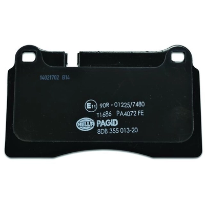 Front Disc Pads by HELLA PAGID - 355013201 pa9