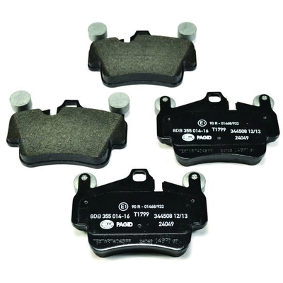 Front Disc Pads by HELLA PAGID - 355014161 pa12