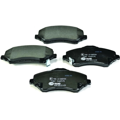 Front Disc Pads by HELLA PAGID - 355014231 pa8