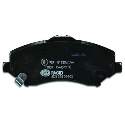 Front Disc Pads by HELLA PAGID - 355014231 pa9