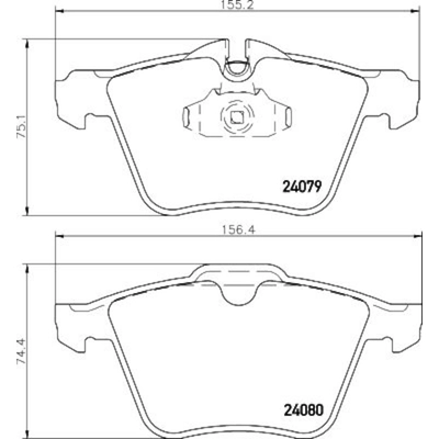 HELLA PAGID - 355016291 - Disc Brake Pad Set pa2