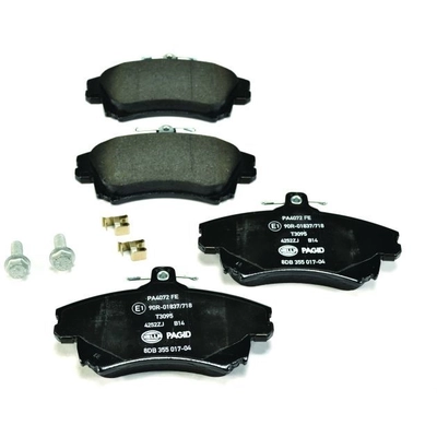 Front Disc Pads by HELLA PAGID - 355017041 pa9