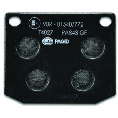 Front Disc Pads by HELLA PAGID - 355017381 pa7