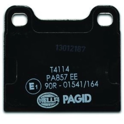 Front Disc Pads by HELLA PAGID - 355017441 pa9
