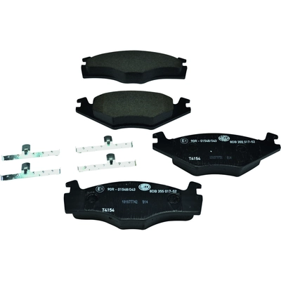 Front Disc Pads by HELLA PAGID - 355017521 pa18