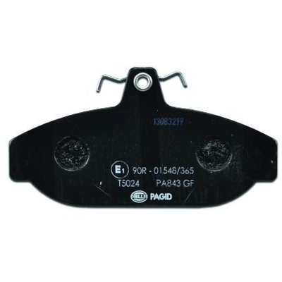 Front Disc Pads by HELLA PAGID - 355017721 pa8