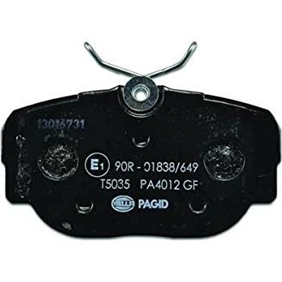Front Disc Pads by HELLA PAGID - 355017811 pa8