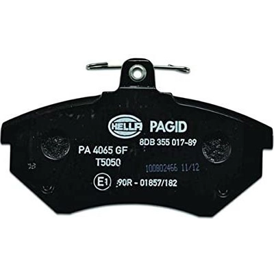 Front Disc Pads by HELLA PAGID - 355017891 pa15