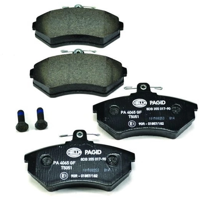 Front Disc Pads by HELLA PAGID - 355017901 pa7