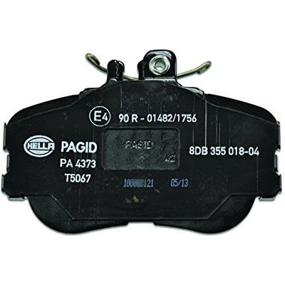 Front Disc Pads by HELLA PAGID - 355018041 pa21