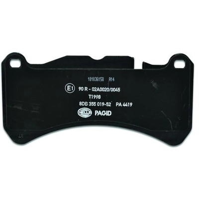 Front Disc Pads by HELLA PAGID - 355019521 pa8