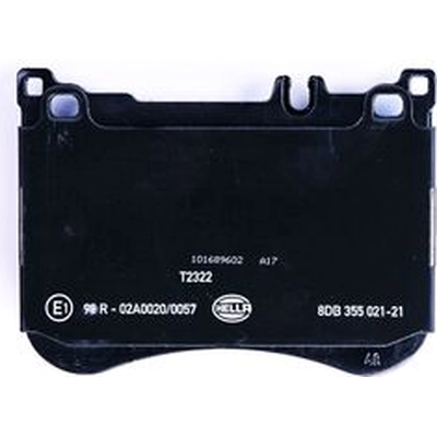 Front Disc Pads by HELLA PAGID - 355021211 pa6