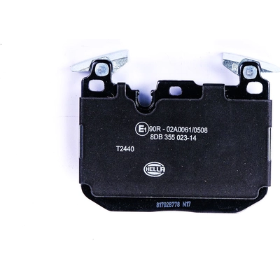 Front Disc Pads by HELLA PAGID - 355023141 pa4