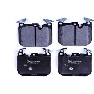 Front Disc Pads by HELLA PAGID - 355023141 pa5