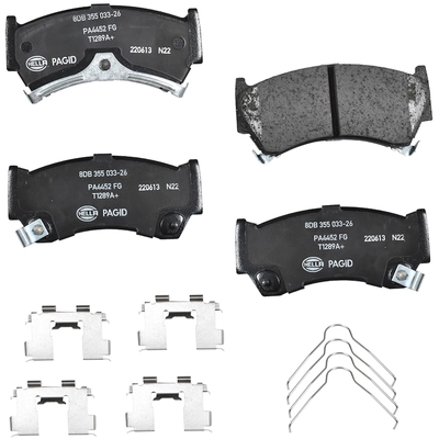 HELLA PAGID - 355033261 - Disc Brake Pad Set pa2