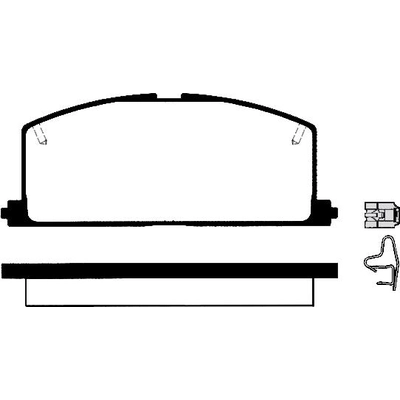 HELLA PAGID - 355033591 - Disc brake set pa1