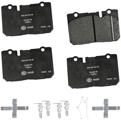 HELLA PAGID - 355033891 - Disc Brake Pad Set pa2