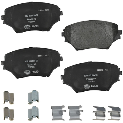 HELLA PAGID - 355034021 - Disc Brake Pad Set pa2