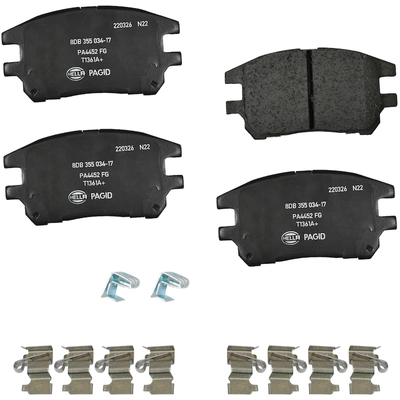 HELLA PAGID - 355034171 - Disc Brake Pad Set pa1