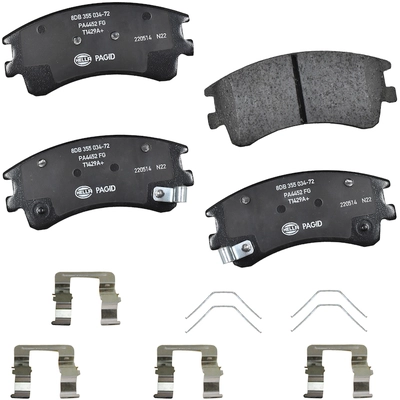 HELLA PAGID - 355034721 - Disc Brake Pad Set pa2