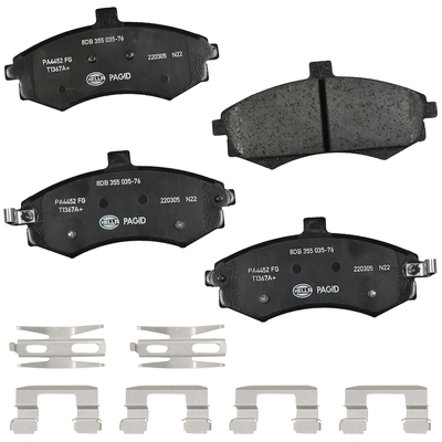 HELLA PAGID - 355035761 - Disc Brake Pad Set pa2